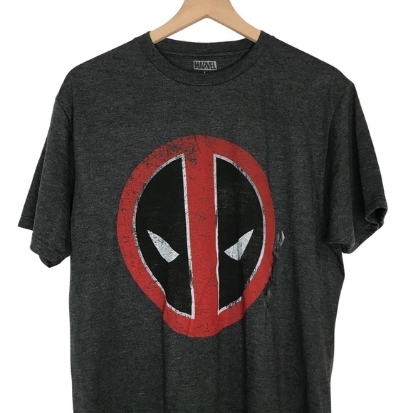 New! Marvel Deadpool Men’s Graphic T-Shirt Short Sleeve Shirt - Picture 4 of 10